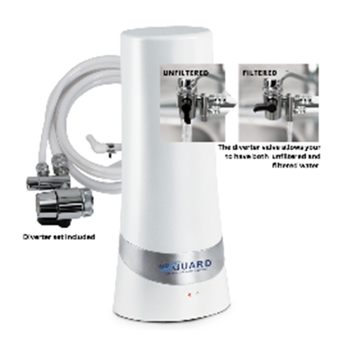 H2O C1000 Single Countertop System with Replaceable Cartridge