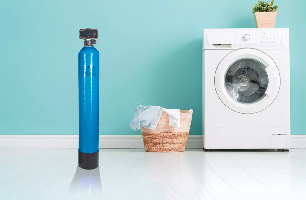filtración del agua para lavar la ropa