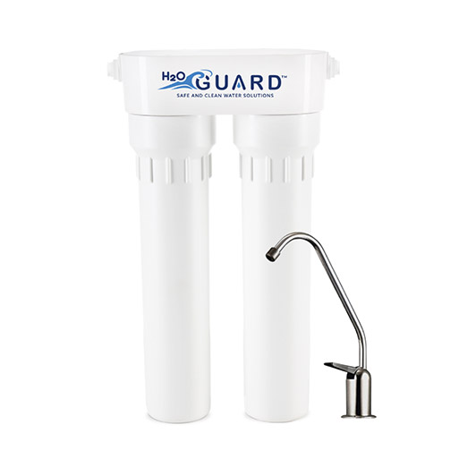H2O U2000 2 Stage Undersink System with Replaceable Cartridges