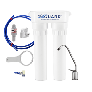 H2O U2000 2 Stage Undersink System with Replaceable Cartridges